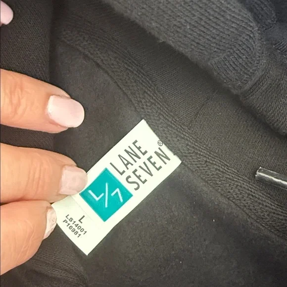 Black 'I Love Brunettes' Hoodie Connor Tomlinson Spectrum Hoodies Large NEW - Picture 5 of 6